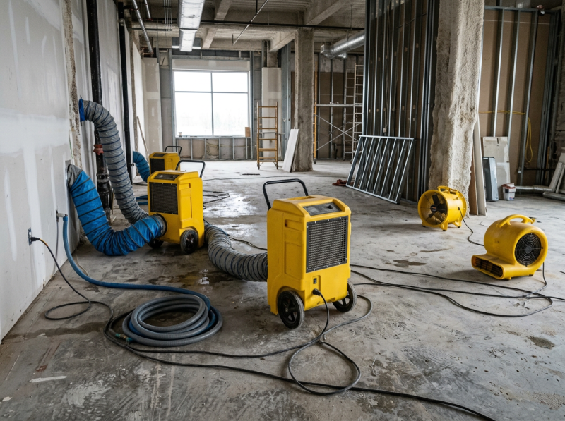 Bauaustrocknung und Ger&auml;teverleih